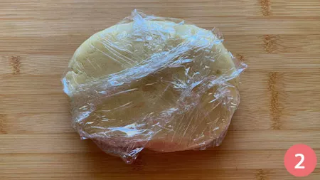 Crostata con crema arancia - P 2