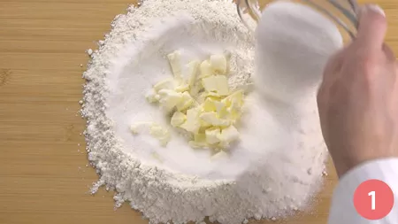Crostata con frolla allo yogurt - Passaggio 1