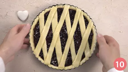 Crostata con frolla allo yogurt - Passaggio 10