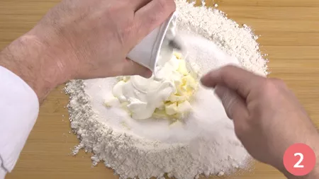 Crostata con frolla allo yogurt - Passaggio 2