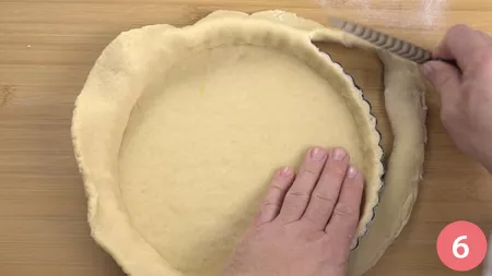Crostata con frolla allo yogurt - Passaggio 6
