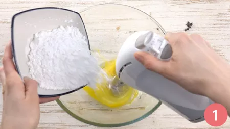 Crostata con frolla montata al cacao - Passaggio 1