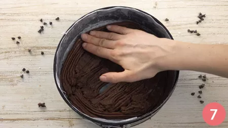 Crostata con frolla montata al cacao - Passaggio 7