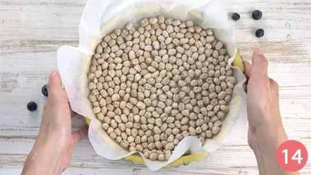 Crostata con panna cotta ai mirtilli - Passaggio 14