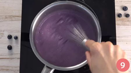 Crostata con panna cotta ai mirtilli - Passaggio 9