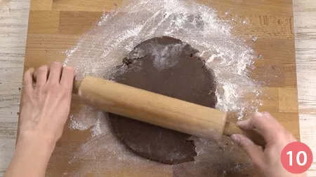 Crostata con panna cotta al cioccolato - Passaggio 10