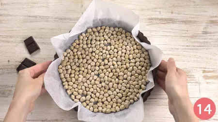 Crostata con panna cotta al cioccolato - Passaggio 14