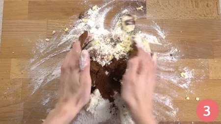 Crostata con panna cotta al cioccolato - Passaggio 3