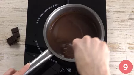 Crostata con panna cotta al cioccolato - Passaggio 9