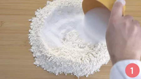 Crostata di albicocche fresche - Passaggio 1