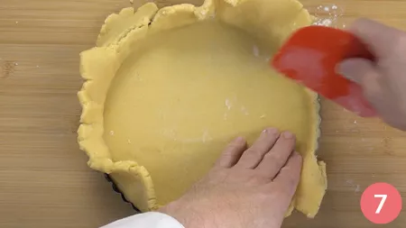 Crostata di albicocche fresche - Passaggio 7