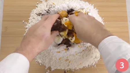 Crostata di cachi - Passaggio 3