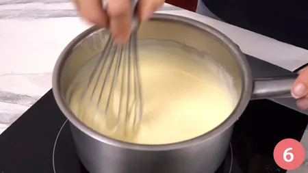 Crostata di crema e mele - P6