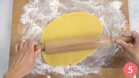 Crostata di pesche - Passaggio 5