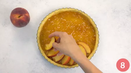 Crostata di pesche - Passaggio 8