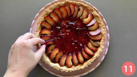 Crostata di prugne - P11