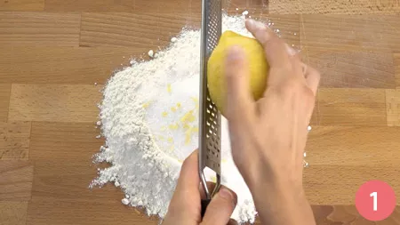 Crostata doppia frolla con ricotta e cioccolato - Passaggio 1