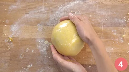 Crostata doppia frolla con ricotta e cioccolato - Passaggio 4