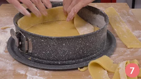 Crostata glassata con marmellata - P7