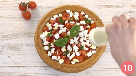 Crostata morbida con pomodoro e mozzarella - Passaggio 10