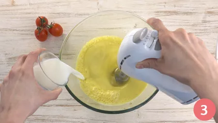 Crostata morbida con pomodoro e mozzarella - Passaggio 3