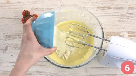 Crostata morbida con pomodoro e mozzarella - Passaggio 6