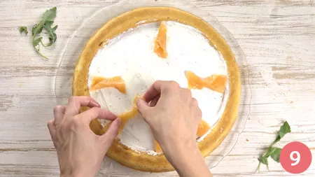 Crostata morbida con salmone e Philadelphia - Passaggio 9