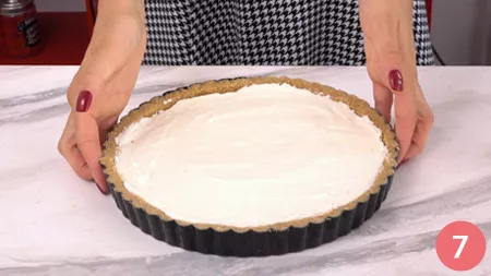 Crostata senza cottura alla frutta - P7