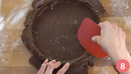 Crostata Pan di Stelle - Passaggio 8