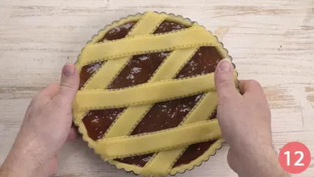 Crostata ricotta e marmellata - P 12