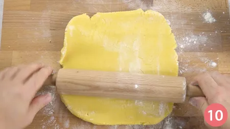 Crostata ripiena di cioccolato e noci - Passaggio 10