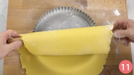 Crostata ripiena di cioccolato e noci - Passaggio 11
