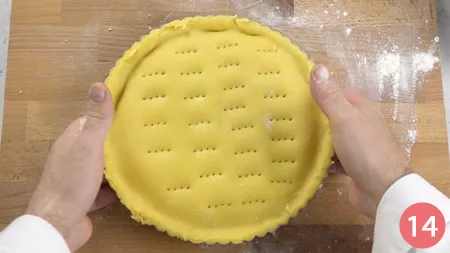 Crostata ripiena di cioccolato e noci - Passaggio 14