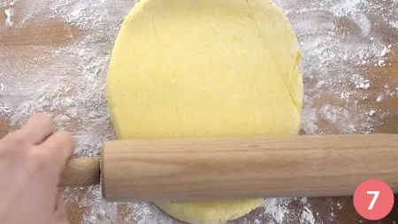 Crostata salata con ricotta e prosciutto cotto - Passaggio 7