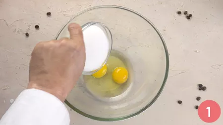 Crostata tiramisu - Passaggio 1