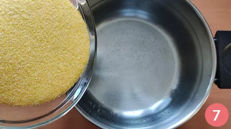 Crostini di polenta con cotechino e lenticchie - p7