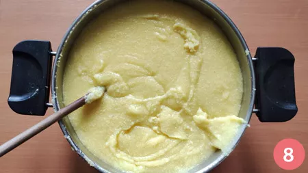 Crostini di polenta con cotechino e lenticchie - p8