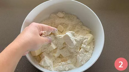 Crumble di mele - Passaggio 2