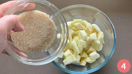 Crumble di mele - Passaggio 4