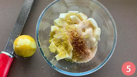 Crumble di mele - Passaggio 5