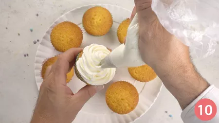 Cupcake alla vaniglia - Passaggio 10