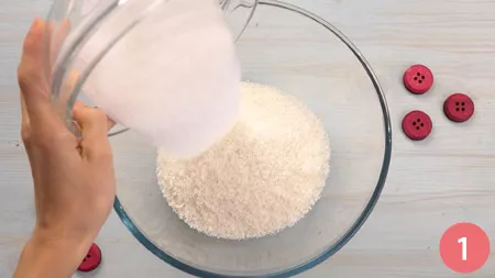 Dolcetti al cocco - Passo 1