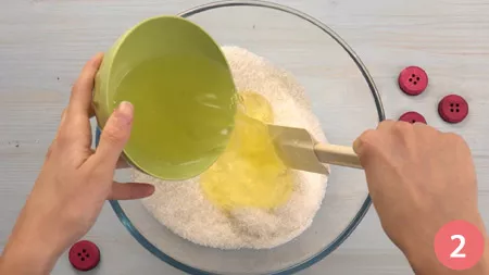 Dolcetti al cocco - Passo 2