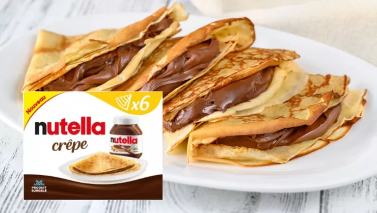 Ferrero lancia le Crepes alla Nutella surgelate