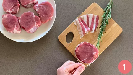 Filetto di maiale al taleggio - p1