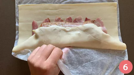 Filetto di maiale in crosta - Passaggio 6