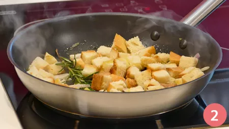 Filetto di orata, salsa di pane e sambal - Passaggio 2