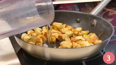 Filetto di orata, salsa di pane e sambal - Passaggio 3