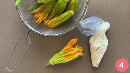 Fiori di zucca al forno - p4