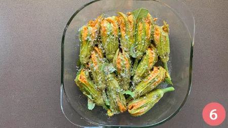 Fiori di zucca al forno - p6